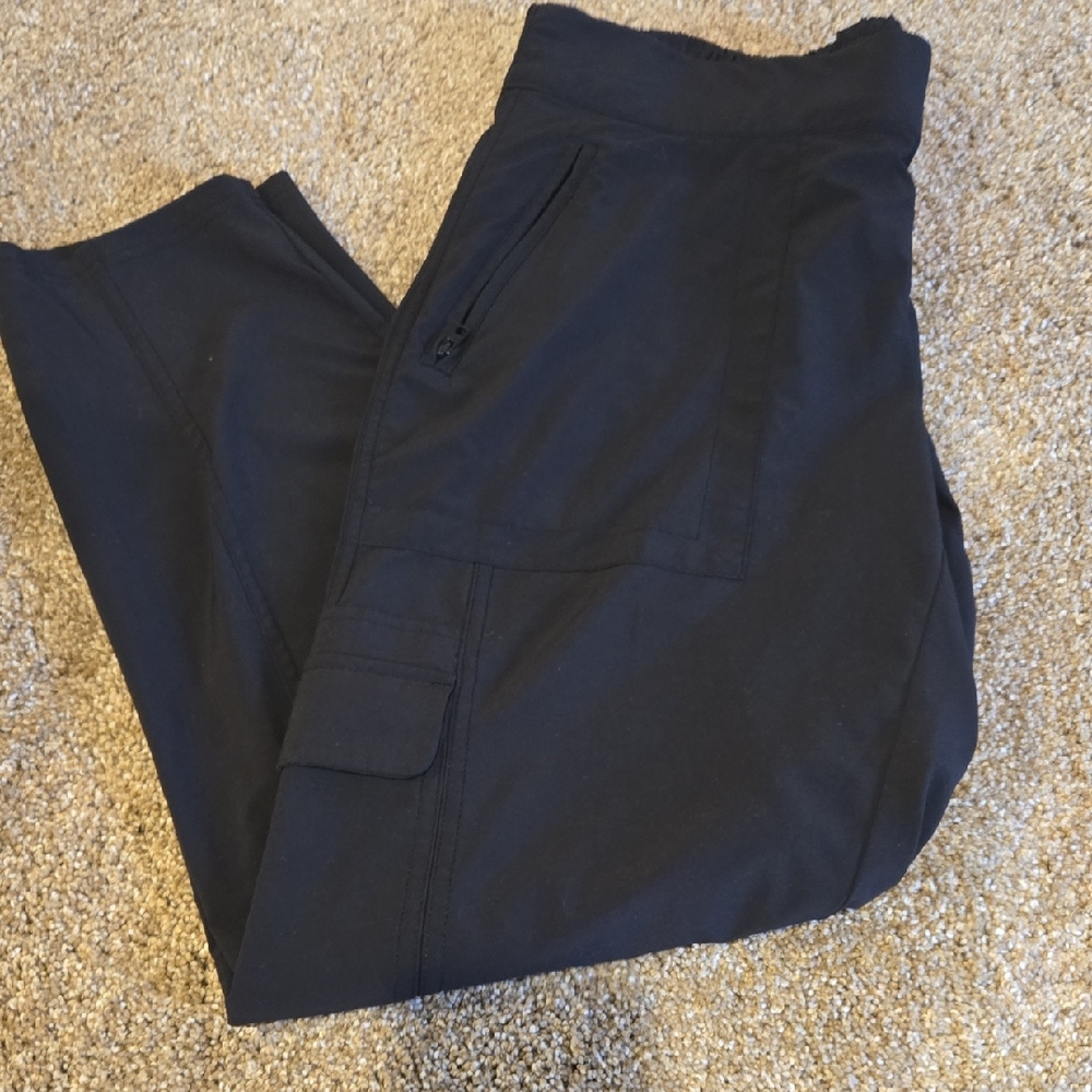 Athleta Black Cargo Pants